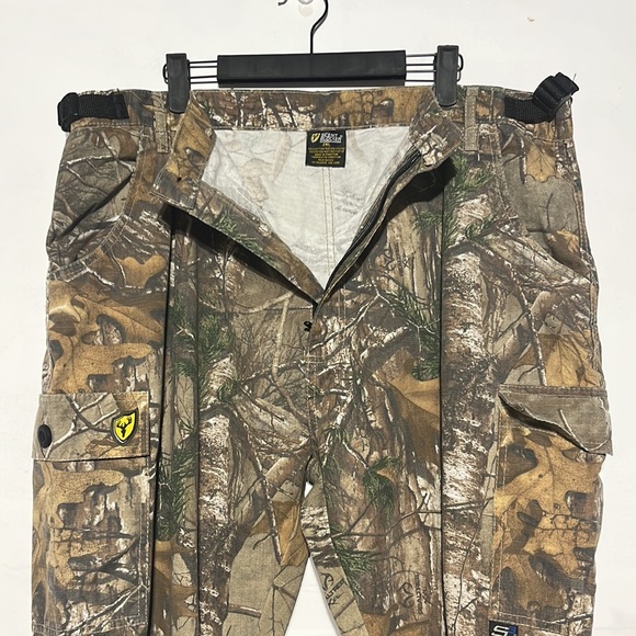 Scentblocker Odor Control 6 Pocket Realtree Edge Cotton Pants Size 2XL - Picture 8 of 12